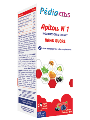 Pédiakids APITOU N°1 Sans Sucre