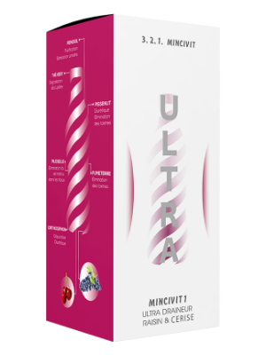 Mincivit ultra draineur Raisin & Cerise